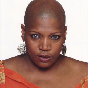 bald black woman